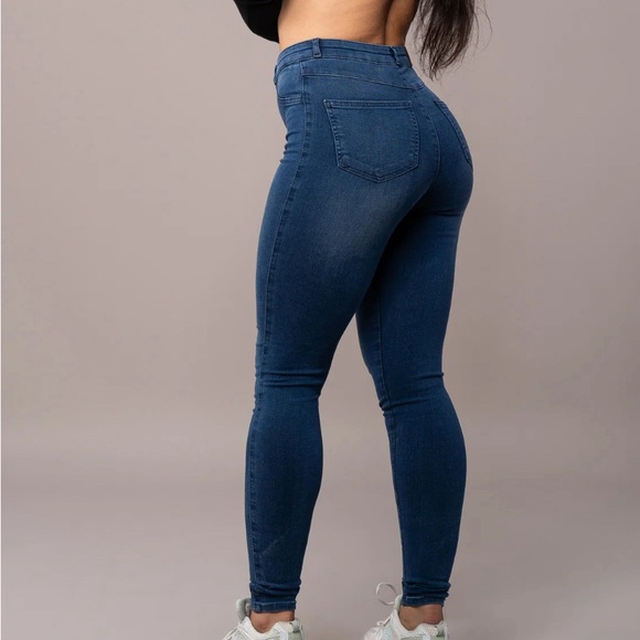 Fit Jeans Contour - Azure Blue M NWT - Picture 2 of 4